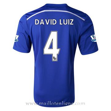 Maillot Chelsea David Luiz Domicile 2014 2015